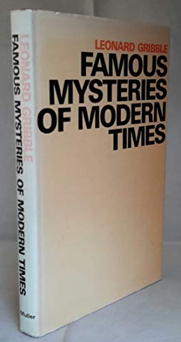 Beispielbild fr Famous Mysteries of Modern Times zum Verkauf von WorldofBooks