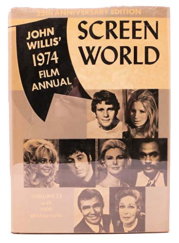 Stock image for Screen World 1974 for sale by WorldofBooks