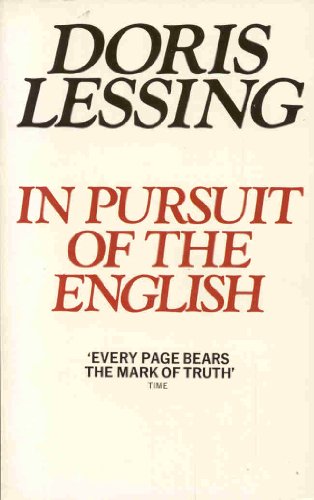 Stock image for In Pursuit Of The English for sale by Redux Books