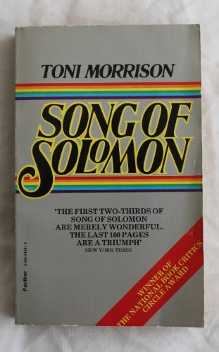 Imagen de archivo de Song of Solomon: A Novel a la venta por Goldstone Books