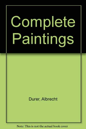 Complete Paintings (9780586051320) by Albrecht Durer