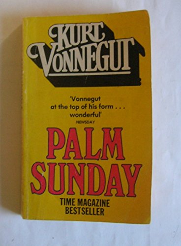 Imagen de archivo de Palm Sunday, An Autobiographical Collage a la venta por ThriftBooks-Atlanta