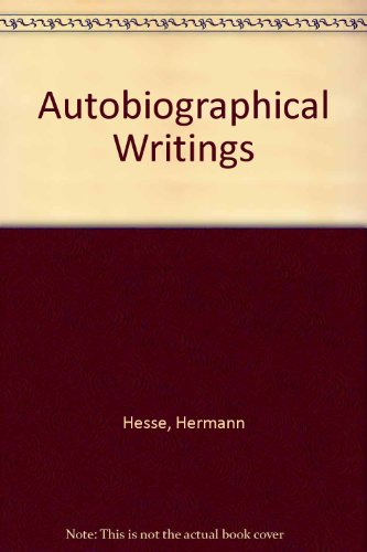 9780586062166: Autobiographical Writings