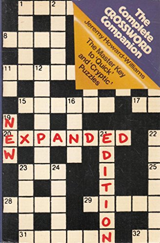 Beispielbild fr Complete Crossword Companion zum Verkauf von AwesomeBooks