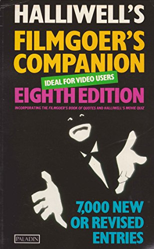 9780586084915: Halliwell's Filmgoer's Companion (Paladin Books)