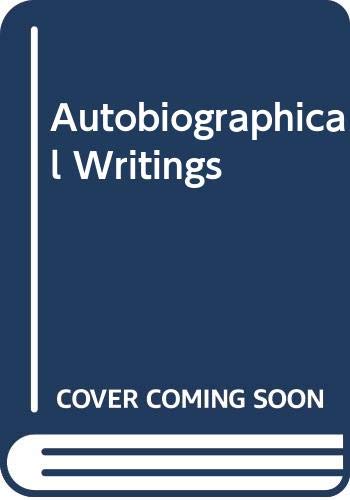 9780586091227: Autobiographical Writings