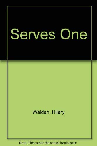 Serves One (9780586209264) by Walden, Hilary