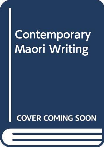 9780589004477: Contemporary Maori Writing