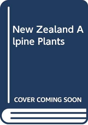 Beispielbild fr New Zealand alpine plants zum Verkauf von Cotswold Internet Books