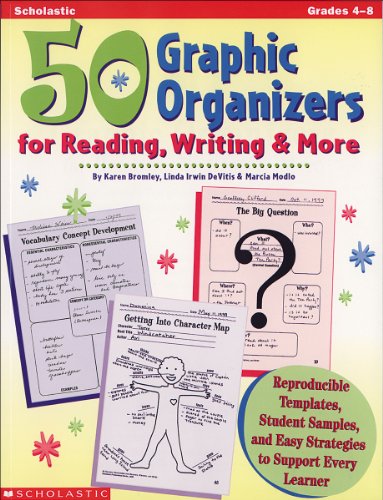 Stock image for 50 Graphic Organizers for Reading, Writing & More (Grades 4-8) for sale by Jenson Books Inc