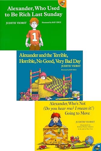 Stock image for Alexander 3-Book Set: Alexander and the Terrible, Horrible, No Good, Very Bad Day; Alexander Who's Not (Do You Hear Me? I Mean It!) Going to Move; and Alexander Who Used to Be Rich Last Sunday for sale by GoldBooks