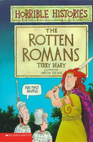 Beispielbild fr The Rotten Romans (Horrible Histories) zum Verkauf von Wonder Book