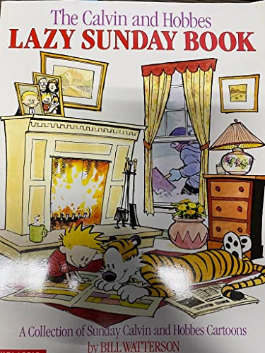 Beispielbild fr The Calvin and Hobbes Lazy Sunday Book: A Collection of Sunday Calvin and Hobbes Cartoons zum Verkauf von Better World Books