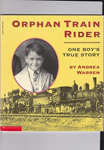 9780590115278: Orphan train rider: One boy's true story