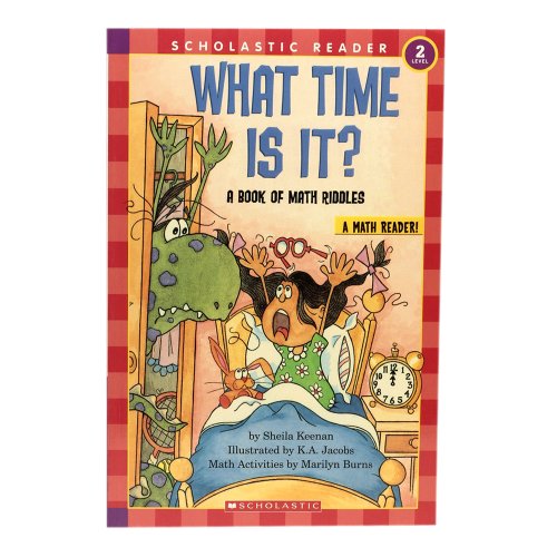 9780590120081: What Time Is It?: A Book of Math Riddles (HELLO READER MATH)