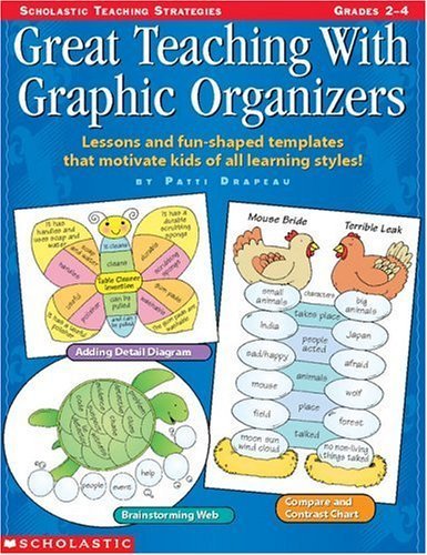 Imagen de archivo de Great Teaching With Graphic Organizers: Lessons and Fun-Shaped Templates that Motivate Kids of All Learning Styles! (Grades 2-4) a la venta por SecondSale