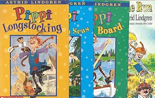 Imagen de archivo de The Pippi Longstocking 4-Book Set: Pippi Longstocking, Pippi Goes on Board, Pippi in the South Seas, and Pippi on the Run a la venta por GF Books, Inc.