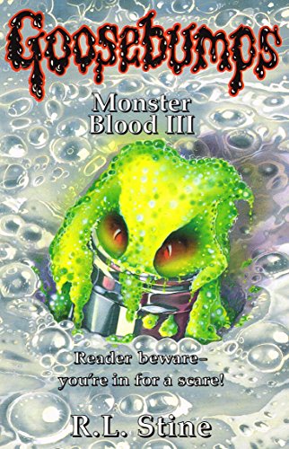 Imagen de archivo de Monster Blood III: No.27 (Goosebumps) a la venta por WorldofBooks