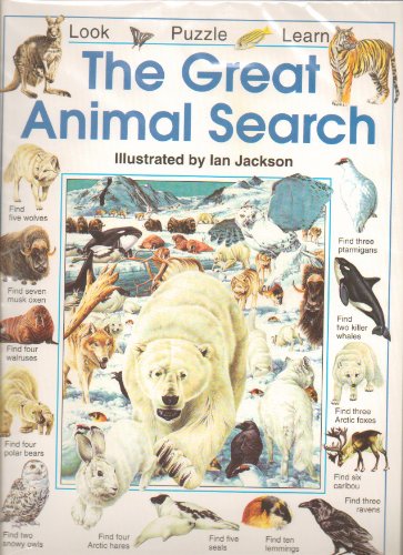 Stock image for The great animal search (Look, puzzle, learn) for sale by SecondSale