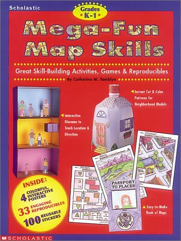 Stock image for Mega-Fun Map Skills (Grades K-1) for sale by Wonder Book