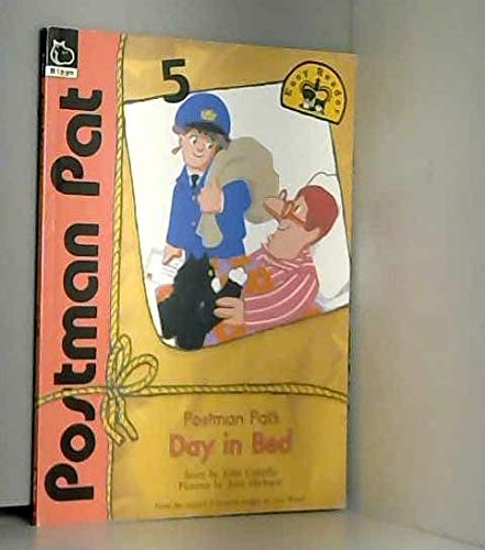 Imagen de archivo de Day in Bed (Postman Pat Easy Reader) a la venta por AwesomeBooks