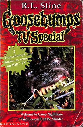 Stock image for Goosebumps TV Special 2 : Welcome to Camp Nightmare; Piano Lessons Can Be Murder for sale by Better World Books Ltd