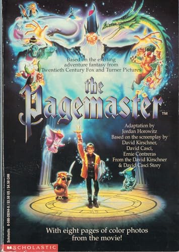 Beispielbild fr The Pagemaster (Digest-Size Novelization) zum Verkauf von Your Online Bookstore