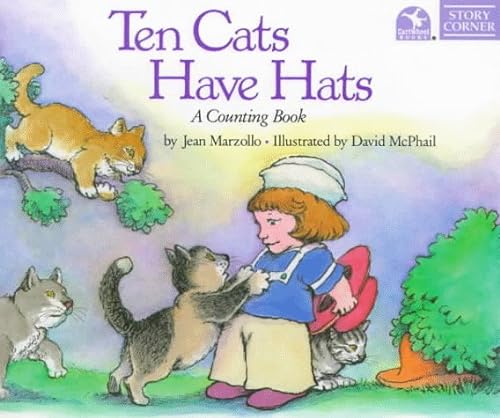 Imagen de archivo de TEN CATS HAVE HATS. A Counting Book. a la venta por PASCALE'S  BOOKS