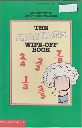 Stock image for The Fractions Wipe-Off Book for sale by Wonder Book