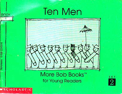 9780590224505: Ten Men (More Bob Books for Young Readers Set II Book 1)