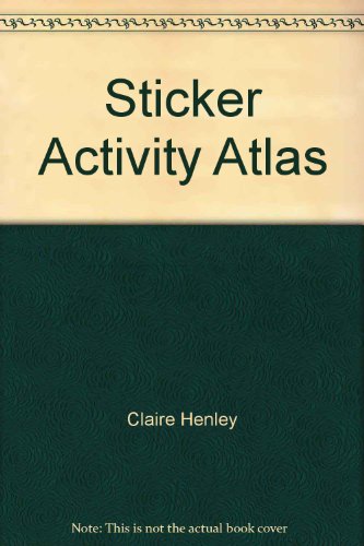 Stock image for Sticker Activity Atlas for sale by Basement Seller 101