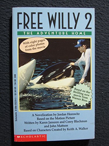 Beispielbild fr Free Willy 2 zum Verkauf von Better World Books