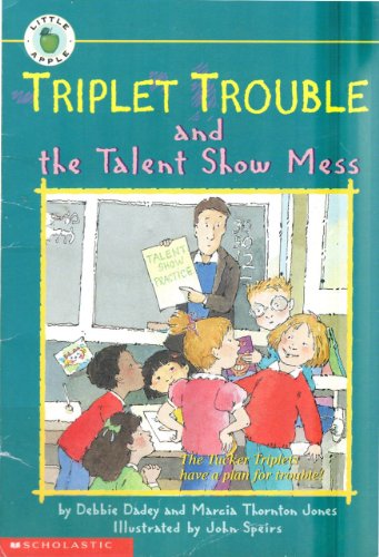 Beispielbild fr Triplet Trouble and the Talent Show Mess zum Verkauf von Wonder Book