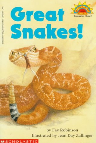 9780590262439: Great Snakes! (level 2)