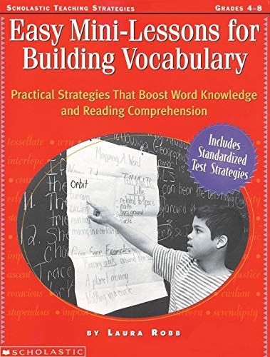 Beispielbild fr Easy Mini-Lessons for Building Vocabulary (Grades 4-8) zum Verkauf von SecondSale
