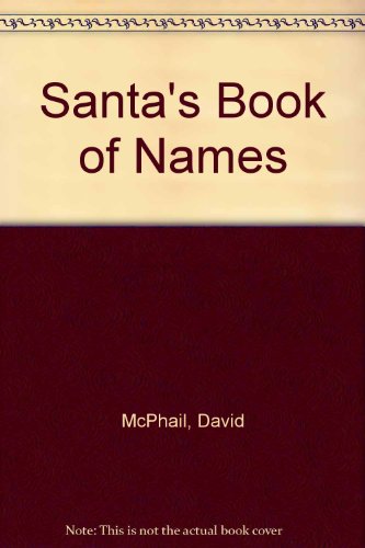 9780590273411: santa-s-book-of-names