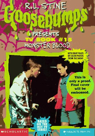 9780590305471: Goosebumps Presents: Monster Blood (GOOSEBUMPS PRESENTS: TV BOOK)