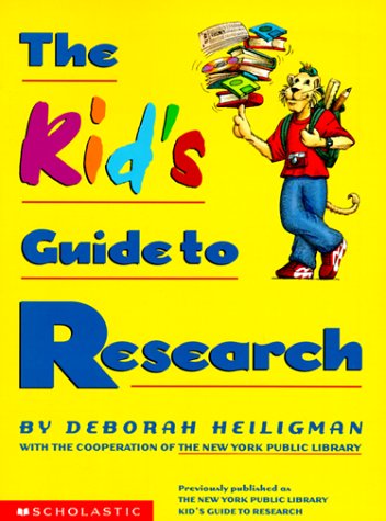 Beispielbild für The New York Public Libraryt Kid's Guide to Research zum Verkauf von Direct Link Marketing