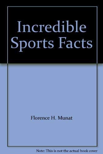Stock image for Incredible Sports Facts for sale by ThriftBooks-Atlanta