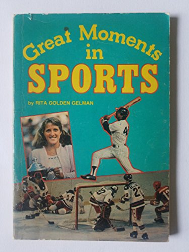Beispielbild fr Great Moments in Sports zum Verkauf von Wonder Book