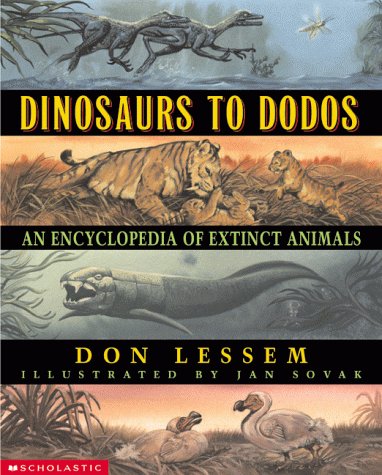 Imagen de archivo de Dinosaurs to Dodos: An Encyclopedia of Extinct Animals a la venta por Orion Tech