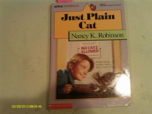 Beispielbild fr Just Plain Cat zum Verkauf von Wonder Book