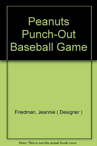 Peanuts Punch-Out Baseball Game