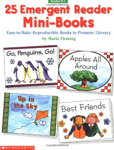 25 Emergent Reader Mini-Books (Grades K-1) (9780590330718) by Fleming, Maria