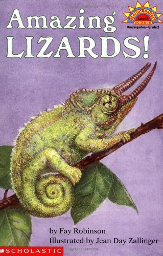 9780590330732: Amazing Lizards (level 2) (Hello Reader)