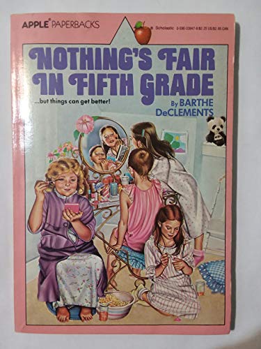 Beispielbild fr Nothing's Fair in Fifth Grade zum Verkauf von Better World Books