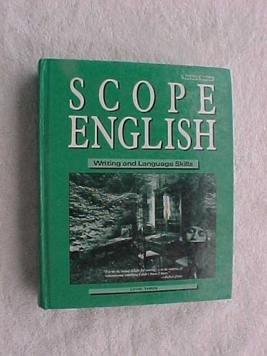 Scope English: Writing and Language Skills: Level Three Teacher's Edition: (9780590346641) by Michael Adams