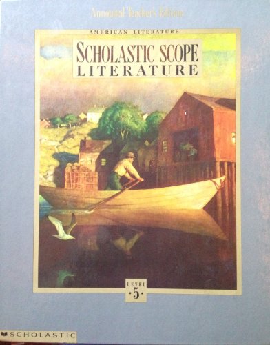 Stock image for Scholastic Scope Literature - Level 5 (American Literature) for sale by Better World Books