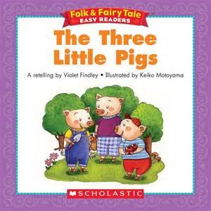 Beispielbild fr The three little pigs (Scholastic phonics readers) zum Verkauf von Better World Books