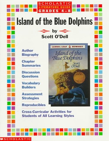 Stock image for Literature Guide: Island of the Blue Dolphins (Grades 4-8) for sale by Wonder Book
